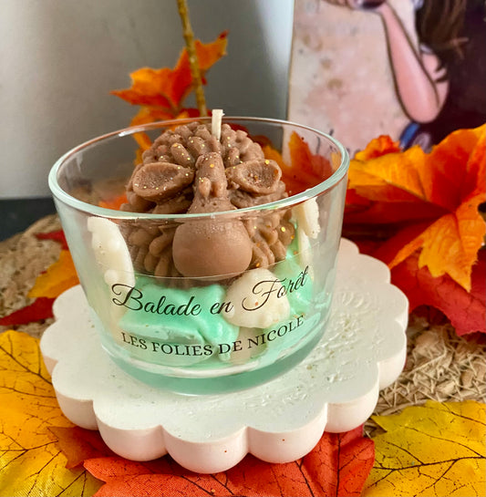 Bougie gourmande Balade en Forêt
