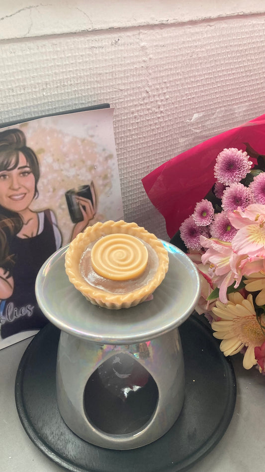 Tartelette fondante en cire chocolat gourmand