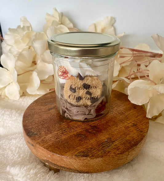 Bougie gourmande cookies chocolat - Nouvelle version