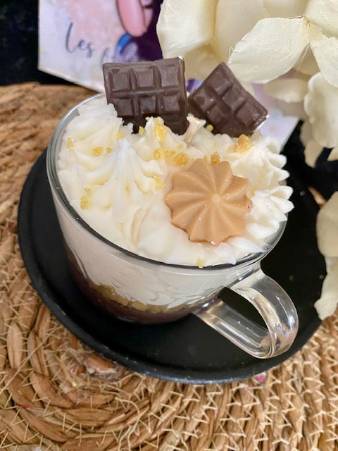 Bougie gourmande chocolat chaud