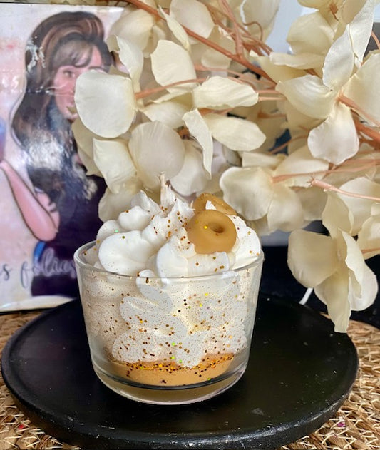 Bougie gourmande caramel beurre salé