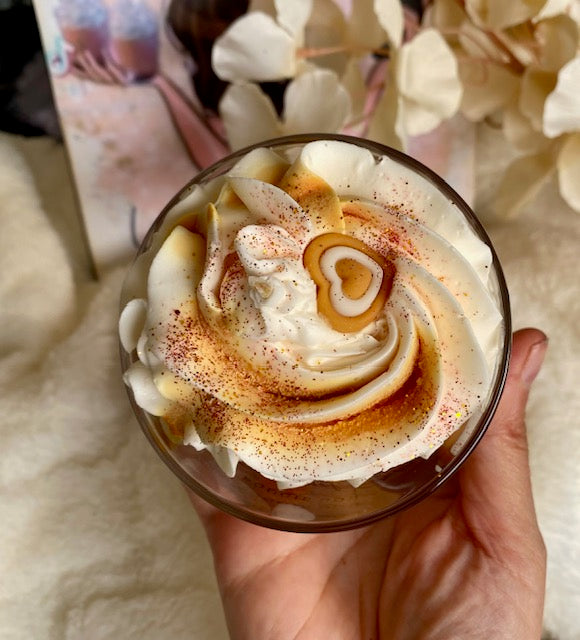 La bougie gourmande caramel crémeux