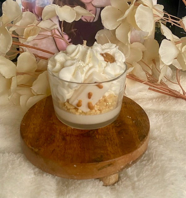Bougie gourmande nougat blanc