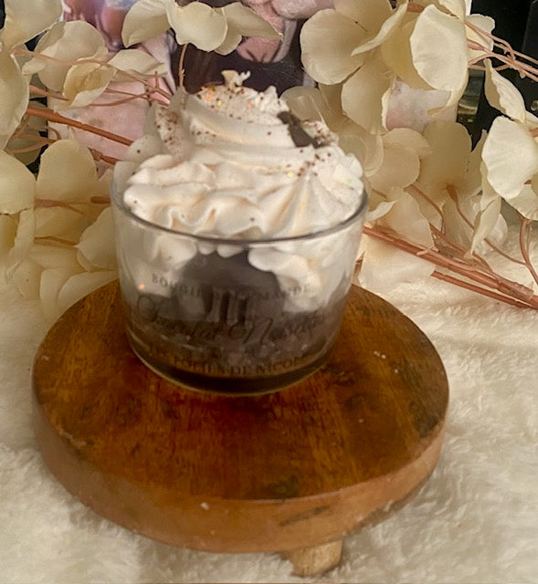 bougie gourmande chocolat noisette
