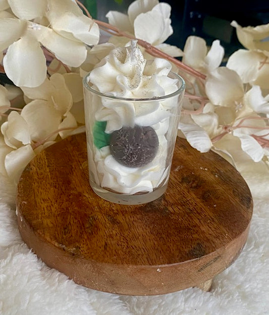 Mini bougie gourmande a noix de coco
