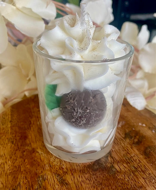 Mini bougie gourmande a noix de coco