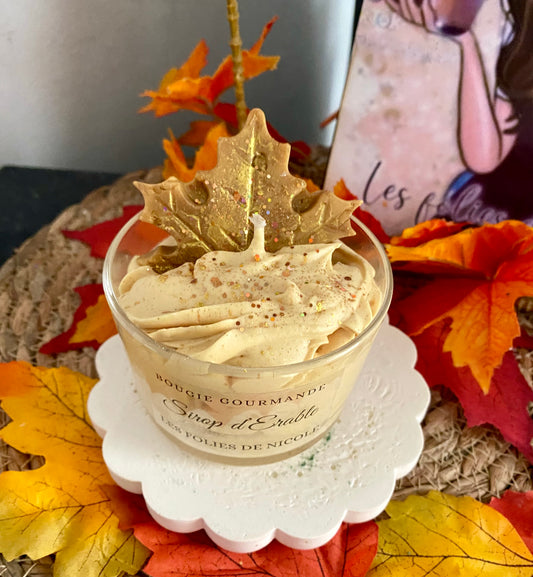 Bougie gourmande sirop d’érable