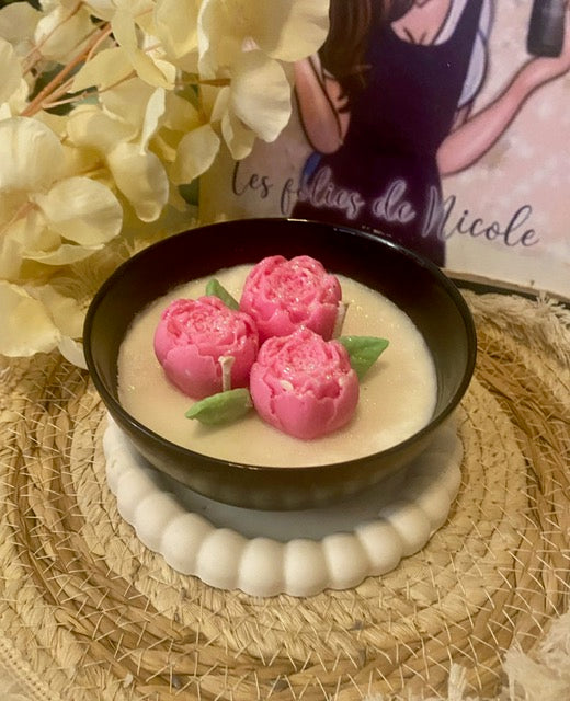 Bougie pink love